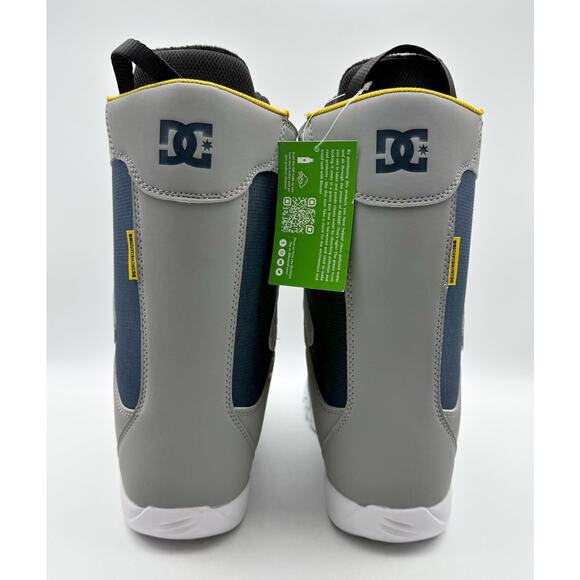 DC Mens Phase Lace Snowboard Boots US 7M EU 39 Navy Grey NIB - Picture 10 of 13